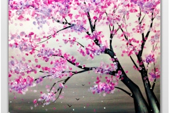 Paint Nite: Sky Full of Blossoms